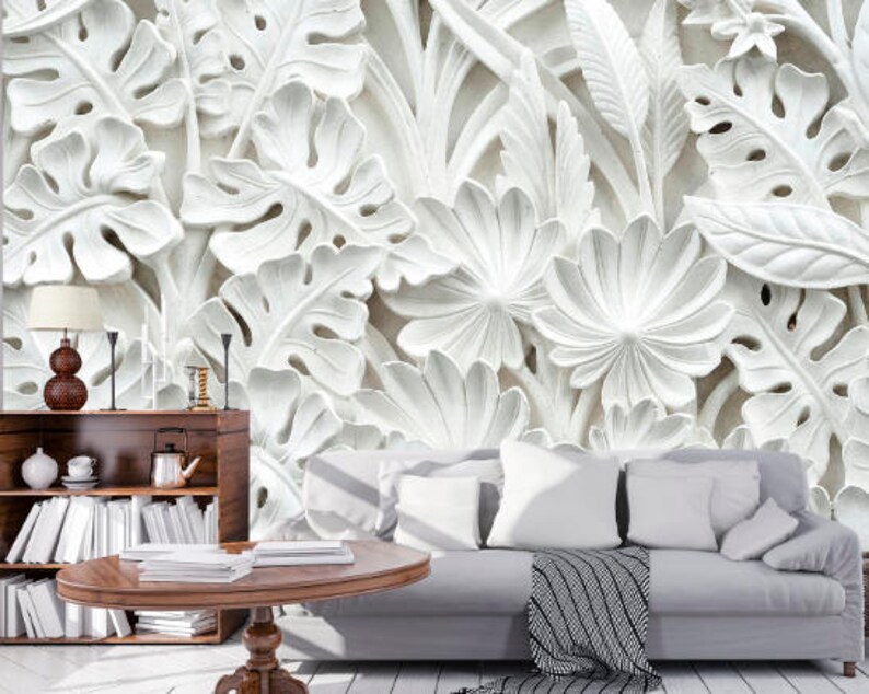3d Flower Wallpaper Wall Sticker Decor L And Stick Mural Self Adhesive Exclusive Design Photo - 3d Wall Decor 3d Flower Wallpaper Wall Sticker Decor L And Stick Mural Self Adhesive Exclusive Design Photo - 3d Wall Decor