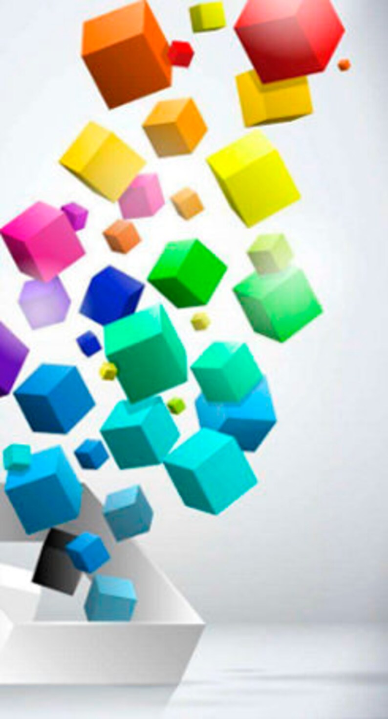 3D Cubes Stairway Decoration Adhesive Vinyl Stair Riser Panels - Etsy