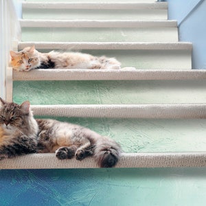 Gray Green Blue Turquoise Stairs Riser Self Adhesive Vinyl Stair Riser Panels Stairs Risers Sticker Mural Photo Mural Vinyl Decal Wallpaper