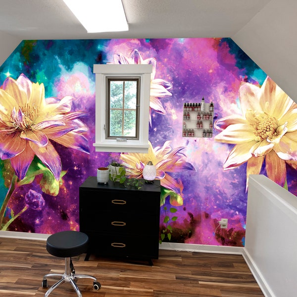 Glitter Galaxy Wallpaper Etsy