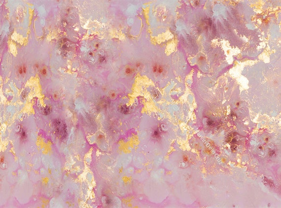 Extra Large pink Purple Gold Marble Vinyl Glitter Wallpaper