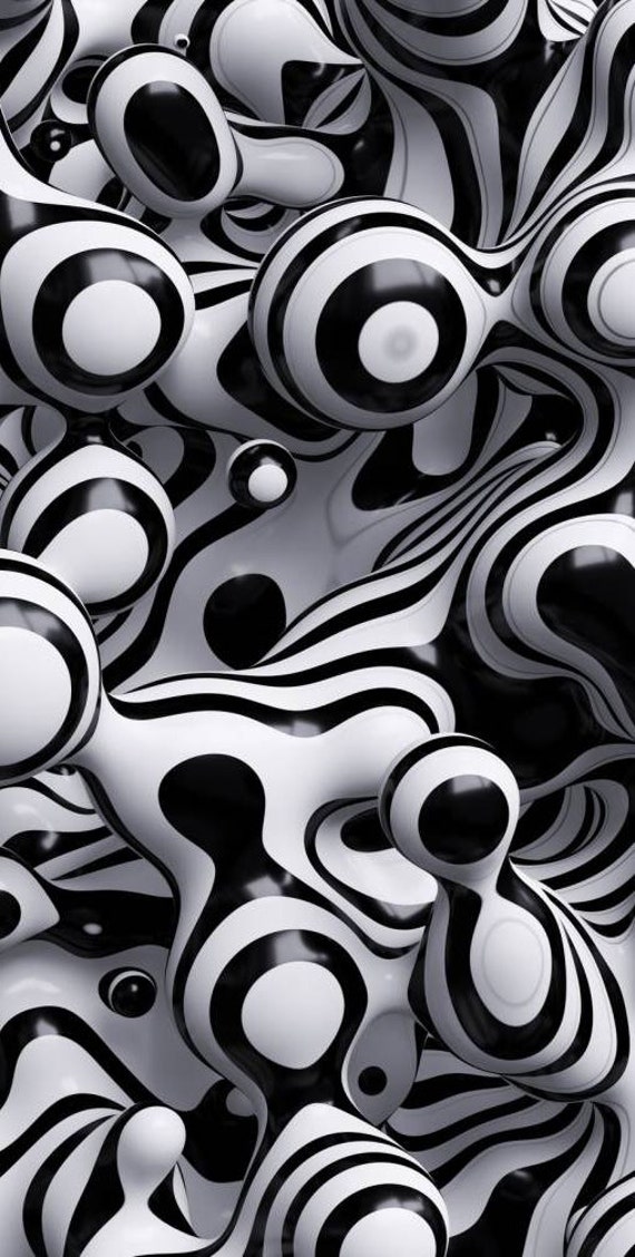 3D negro blanco abstracto figura ZEBRA colores escalera - Etsy España 3D negro blanco abstracto figura ZEBRA colores escalera - Etsy España
