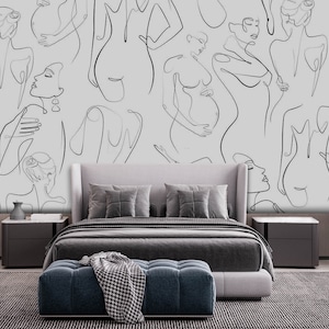Nude Woman Covering Decal - Sold by Vinyl Disorder