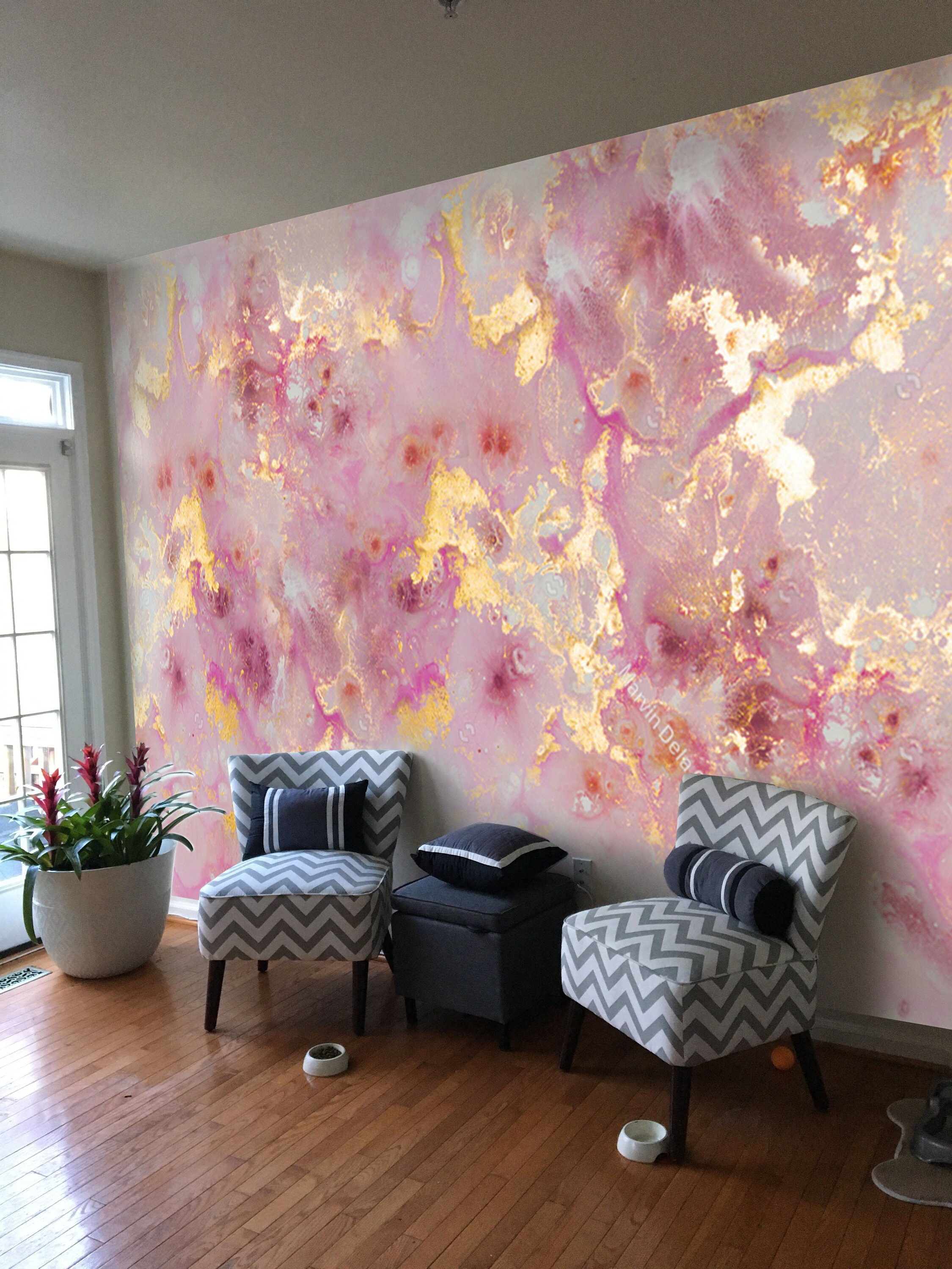 Marble Pink Violet Gold Stone Air-Conditioning Blankets Marble Pink Violet Gold Stone Air-Conditioning Blankets