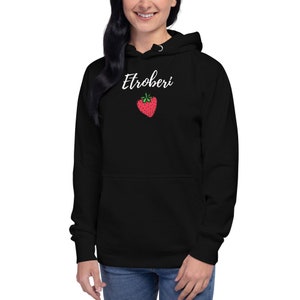 Aardbei "Etroberi" Grappige Spaanse Hoodie