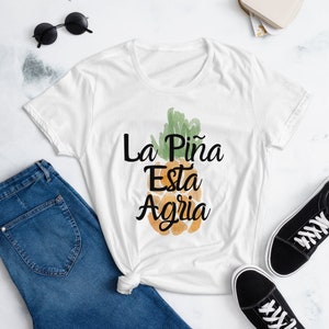 Saure Ananas Shirt, Zeiten sind hart, lustige Frauen Kurzarm T-shirt