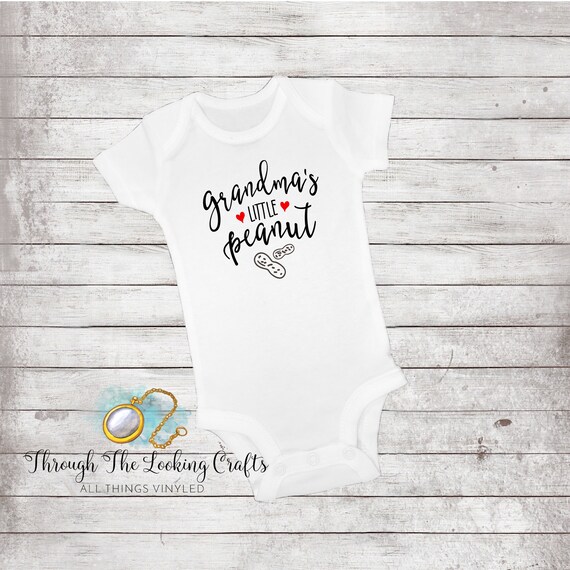 Download Grandma S Little Peanut Smooth Heat Transfer Vinyl Infant Etsy