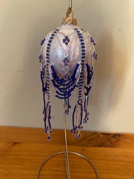 Victorian Beaded Ornament Cover Etsy