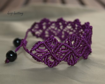 macrame bracelet