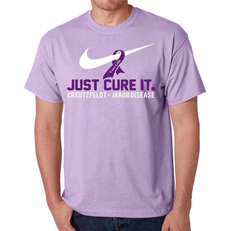 Just Cure It Creutzfeldt Jakob Disease CJD awareness with Etsy