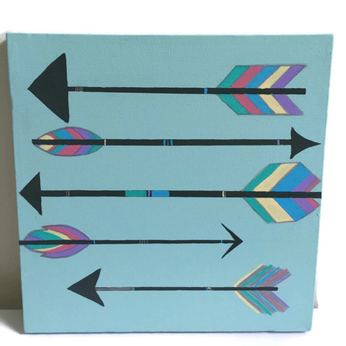 Girl Boho Nursery Art Tribal Nursery Decor Arrows Arrow Etsy