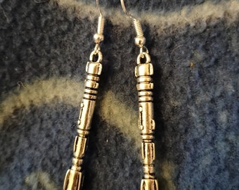 Doctor Who Inspired Sonic Screwdriver earrings