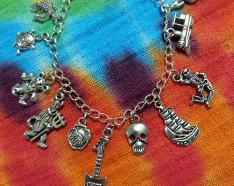 Charm Bracelet Inspired by The Grateful Dead