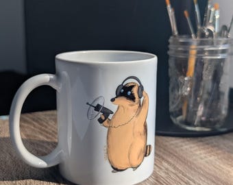 Geister-Jagd Waschbären Becher