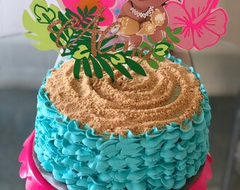 Moana Cake Topper Etsy