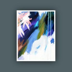 Modern Wall Decor Instant Digital Download Art Flower Painting Abstract Painting Contemporary Art Printable Abstract Art