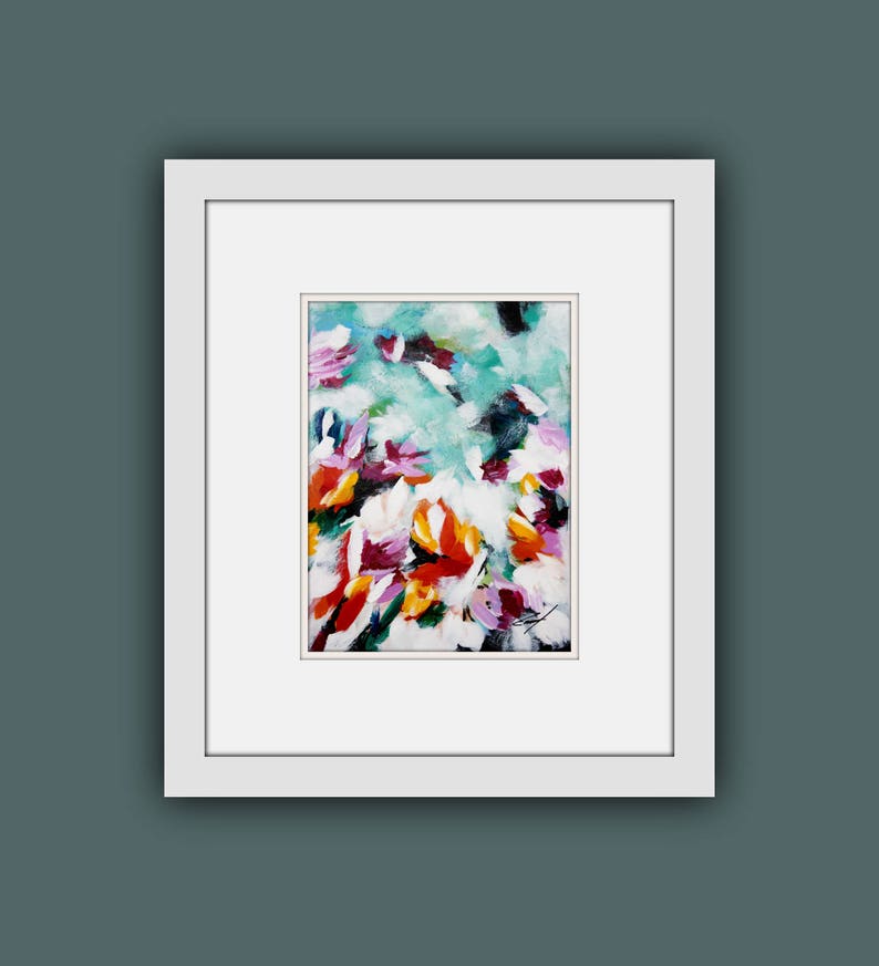 Instant Digital Download Art Abstract Flower Painting Contemporary Art Printable Abstract Art Printable Artwork Modern art prints