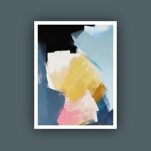 Modern Wall Decor Instant Digital Download Art Flower Painting Abstract Painting Contemporary Art Printable Abstract Art