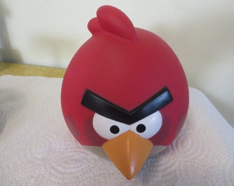 Red Bird Angry Birds Piggy Bank Plastic