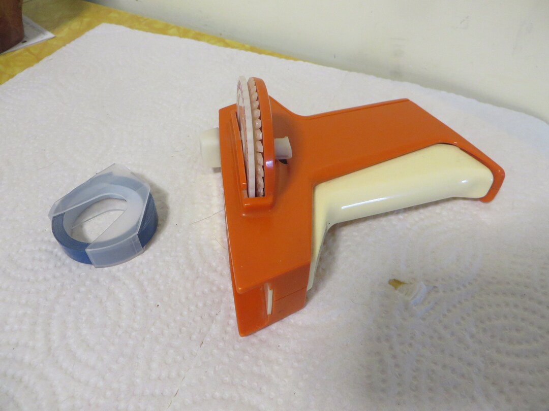 Vintage Dymo 1780 Label Maker With Extra Roll Etsy