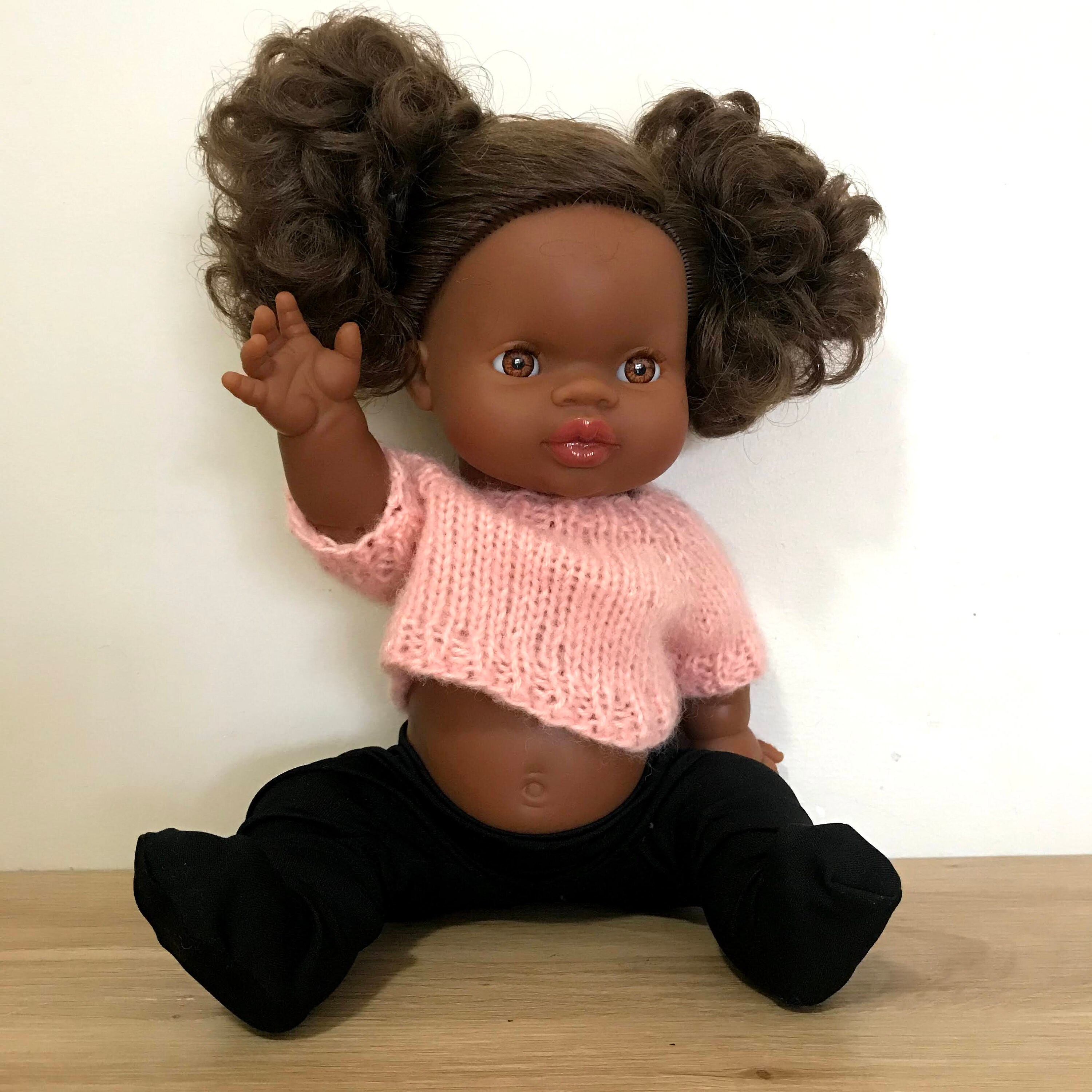 Minikane Crop Knitting Pattern 38cm Miniland Doll Knitted Etsy Australia