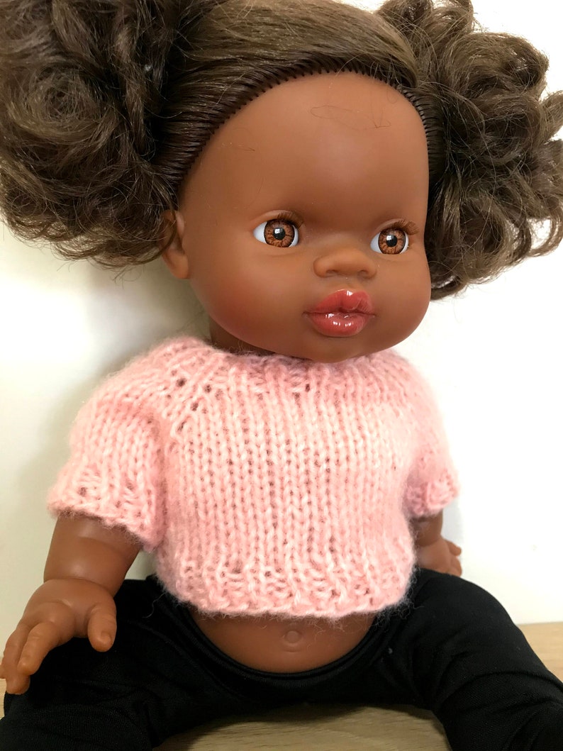 Minikane Crop Knitting Pattern 38cm Miniland Doll Knitted Etsy Australia