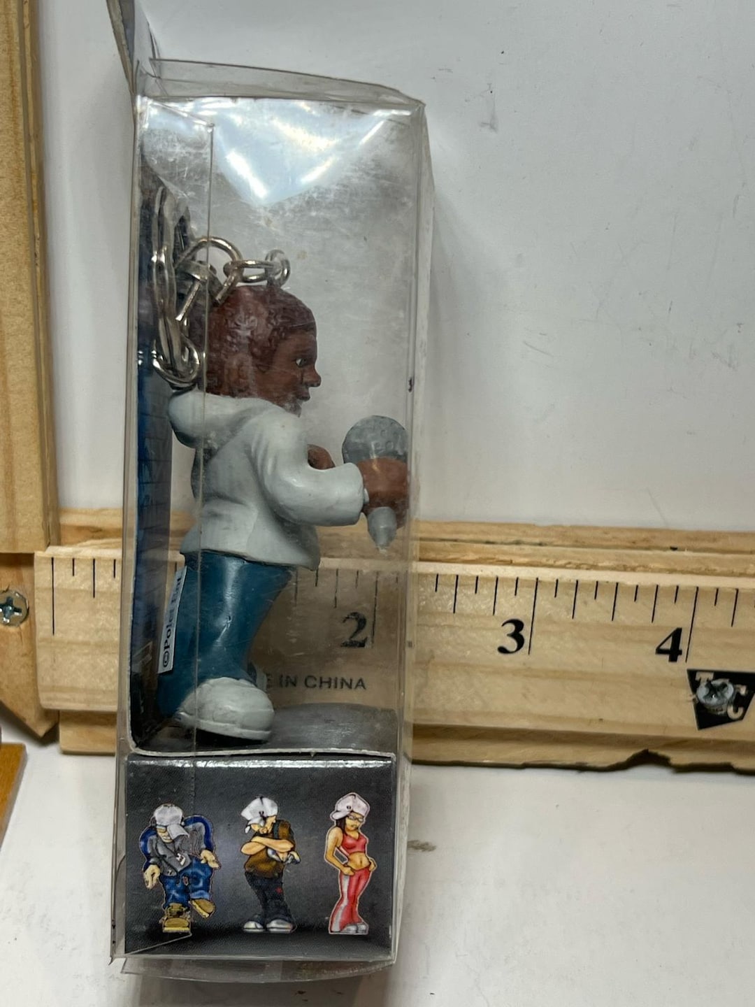 Common Rapper Toys Hip Hop Rapper Figurine Keychain Collectible Toy Gift Urban Style Mini ...