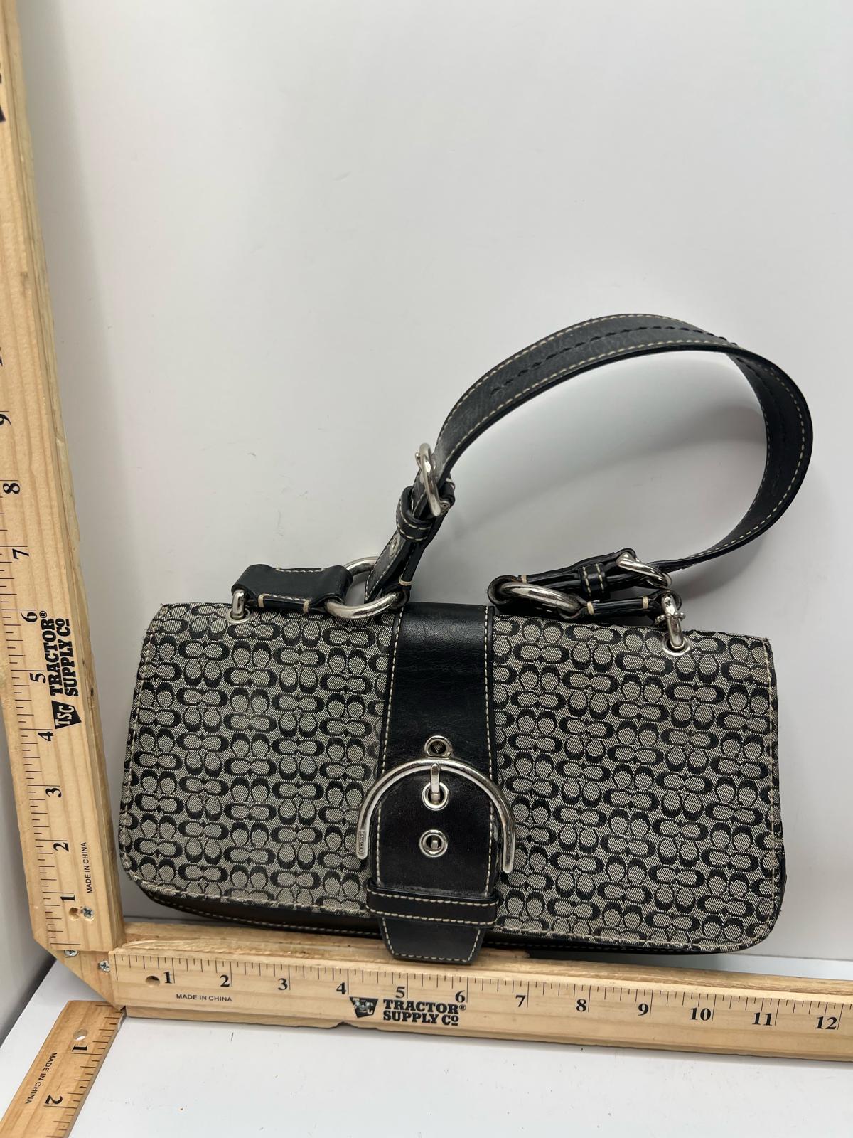 Coach Signature Soho Bag - Etsy Canada