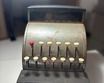 Vintage Tom Thumb Children's Cash Register Metal Toy - Etsy