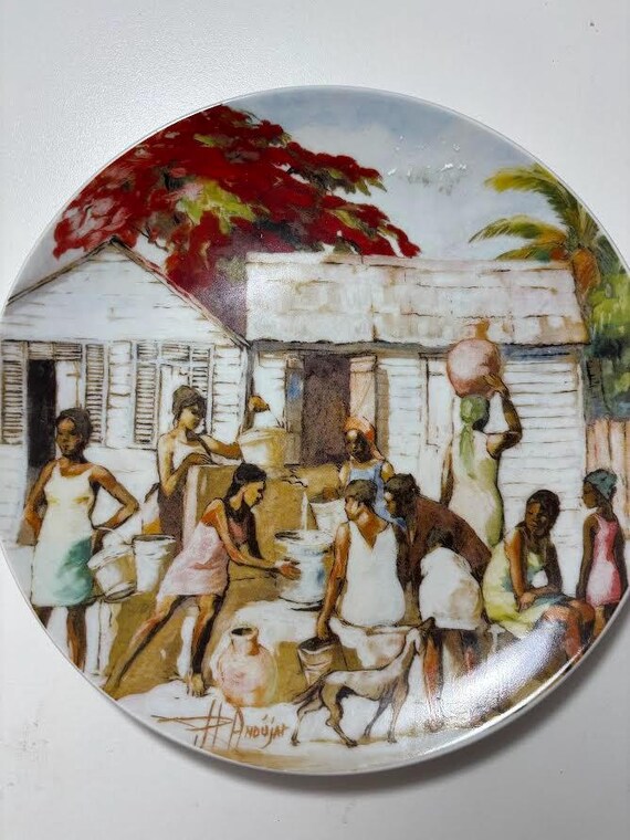 Arte De Cafe Anduljar Collectible Plate - Etsy
