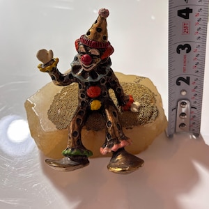 The Ron Lee Signed Clown Figurine