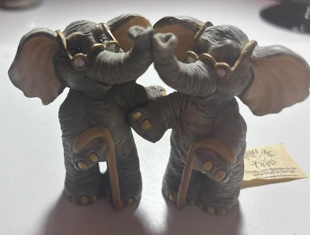 ヴィンテージの象の置物 - Etsy 日本