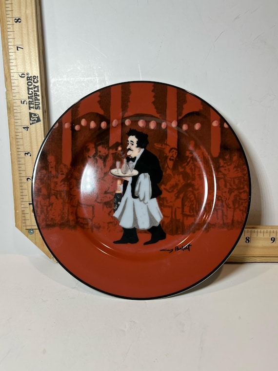 Williams Sonoma Guy Buffet Waiter Plate Japan Ceramic Collectible