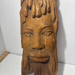 Carved Wood &quot;Mountain Man&quot;