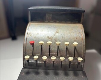 Vintage Tom Thumb Children's Cash Register Metal Toy - Etsy