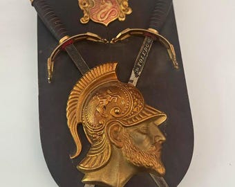 Vintage Toledo Sword Plaque Wall Decor