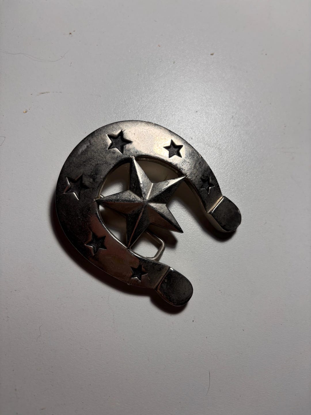 Vintage 90's Silver Star Surf MX Snow Skateboard Music Rap Belt