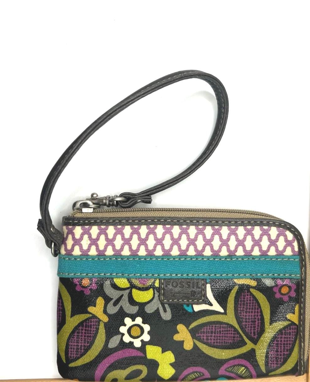 Floral Fossil Wallet