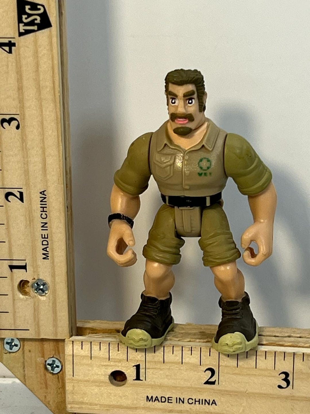 Vintage Safari Explorer Action Figure Wildlife Vet Toy 4” Collectible ...