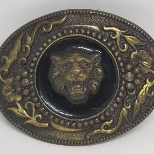 Vintage Solid Brass 1977&#39; Original Belt Buckle