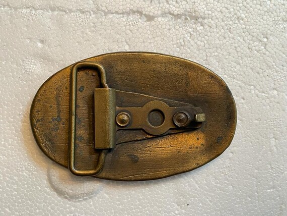 Vintage Gold PAT Antique Classic Lightweight Belt… - image 2