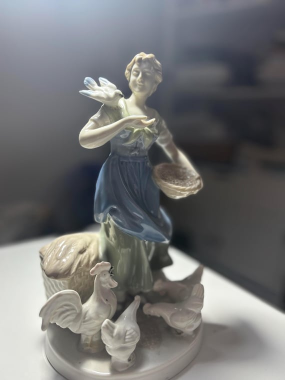 German Porcelain Figurine by Carl Scheidig - Etsy German Porcelain Figurine by Carl Scheidig - Etsy