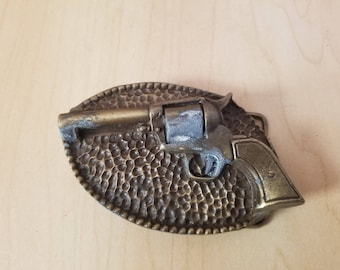 Vintage massief messing riemgesp