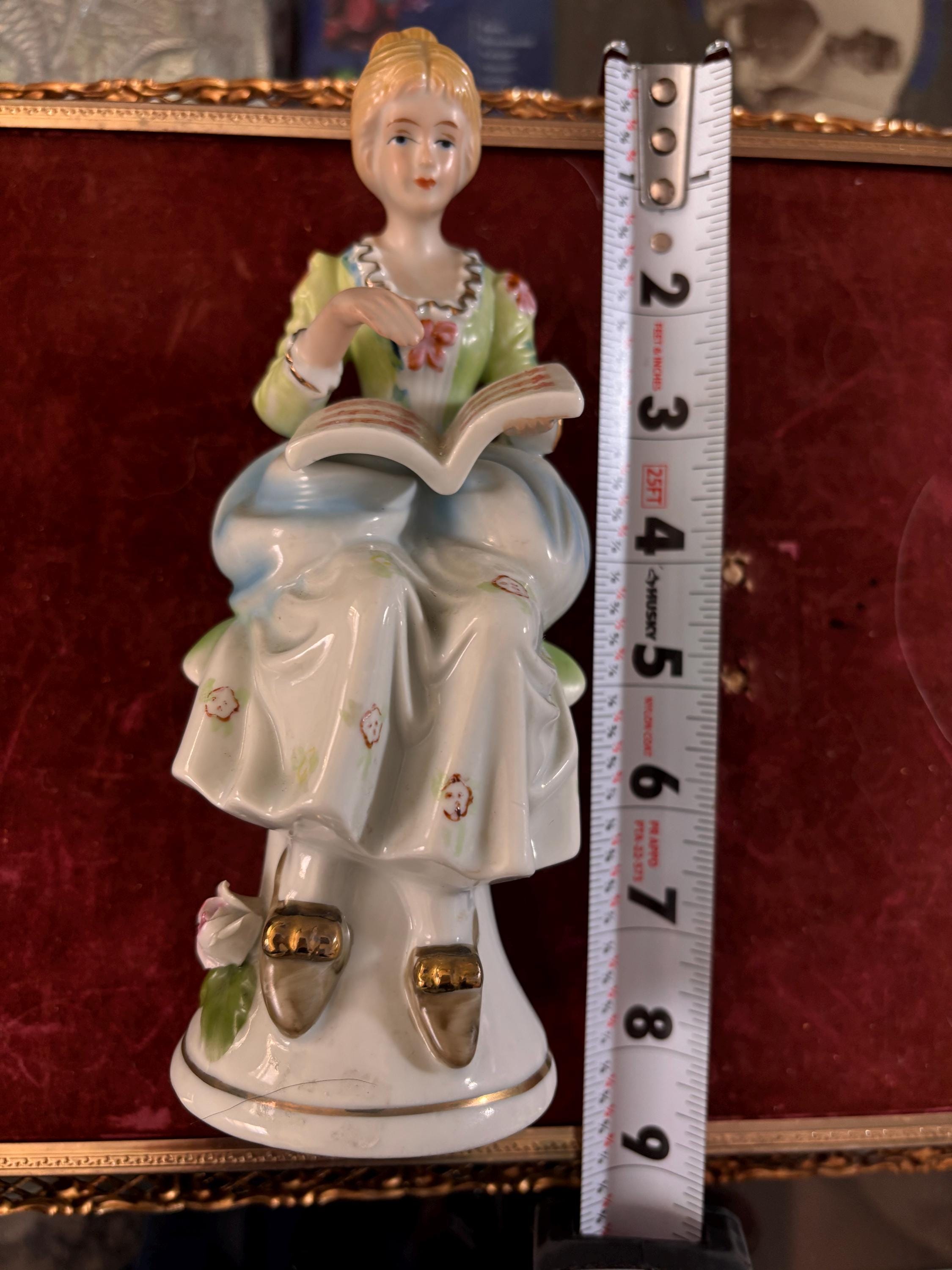 【✳︎toto✳︎さま】old ornament ❀ パピエマシェの女の子 Vintage Mod Pixie Girl Christmas Ornament MCM 1960 1970