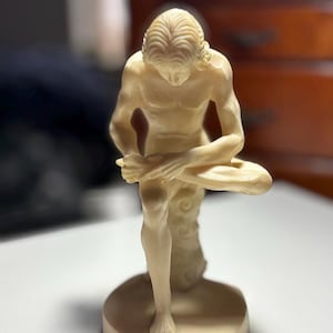 Rare Sculpture Fedelino by A. SANTINI