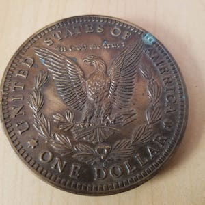 Vintage Solid Brass Belt Buckle
