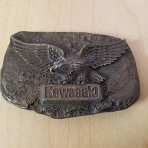 Vintage Solid Brass Belt Buckle
