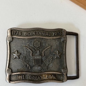 1776 1976 Belt Buckle - Etsy
