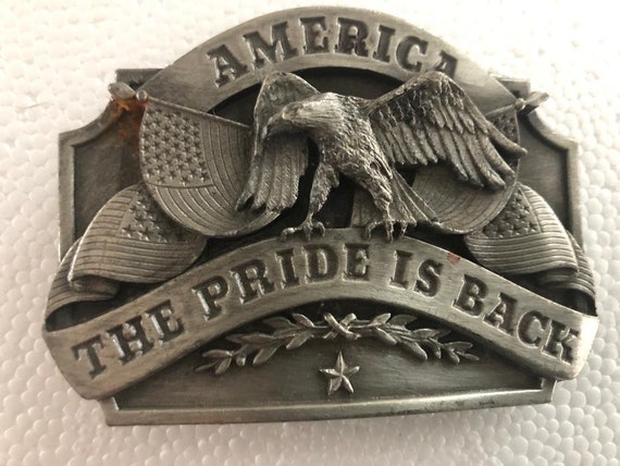 Vintage Silver America The Pride Is Back Antique … - image 1