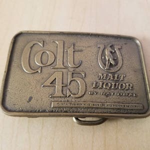 Vintage Solid Brass Belt Buckle